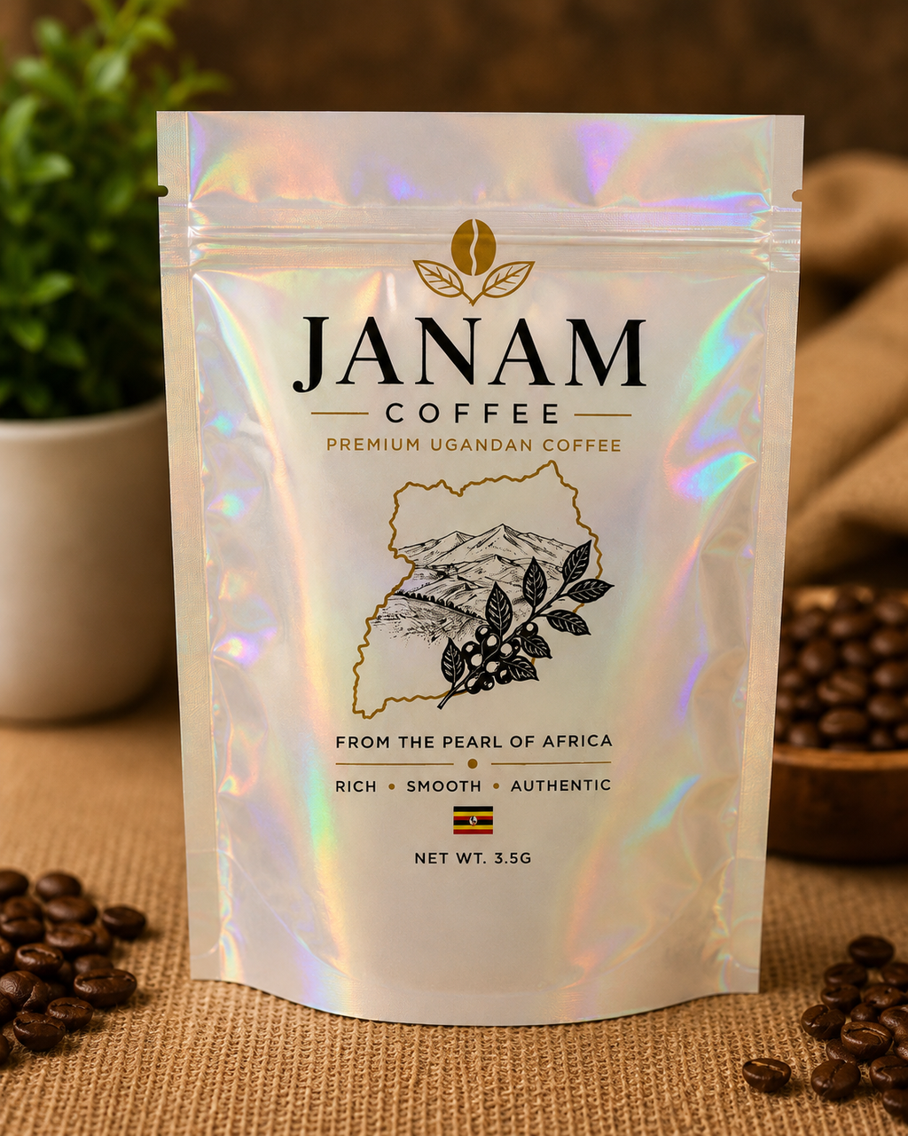 Janam premium ugandan coffee sample pack -20gms