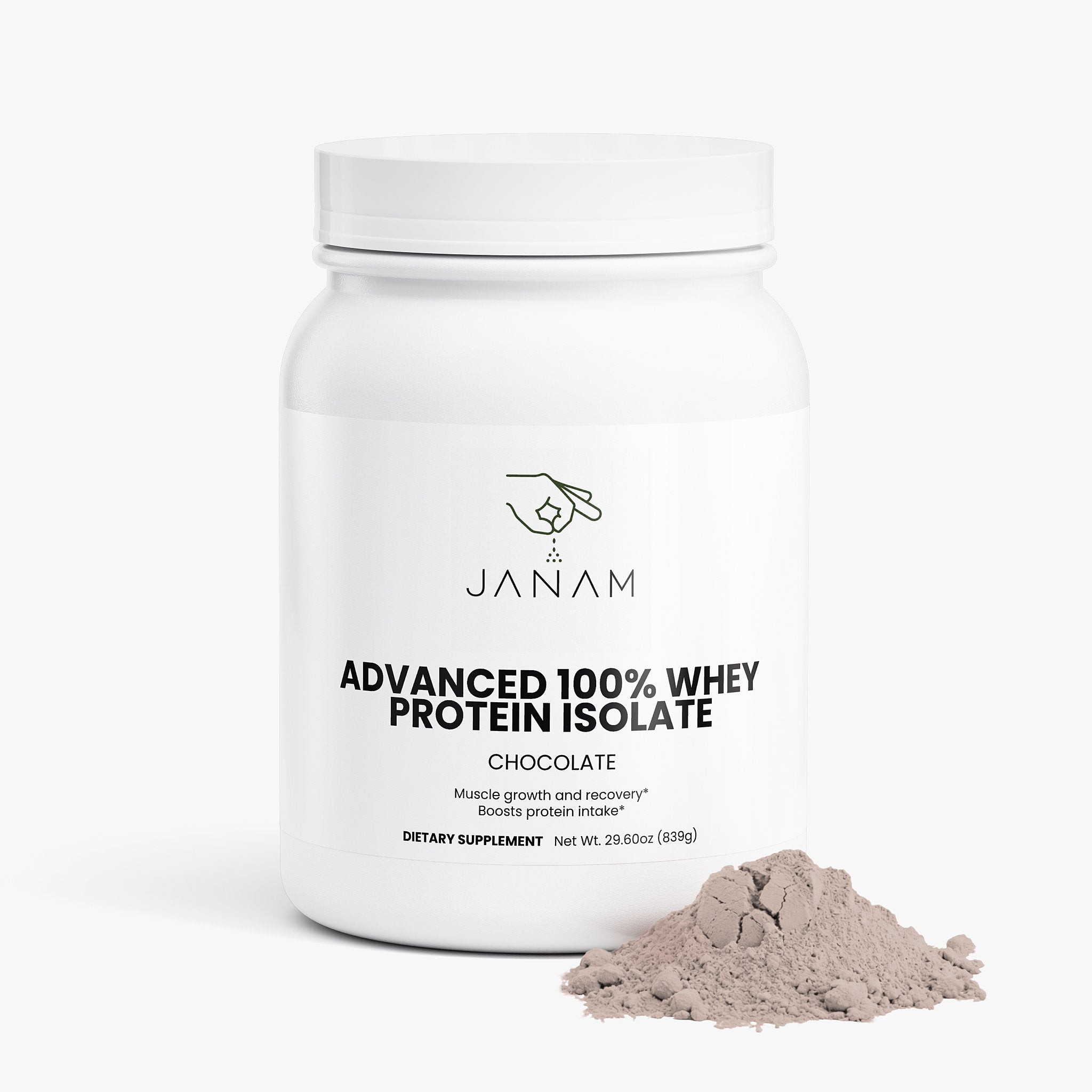 Janam Advanced 100% Whey Protein Isolate (Chocolate)