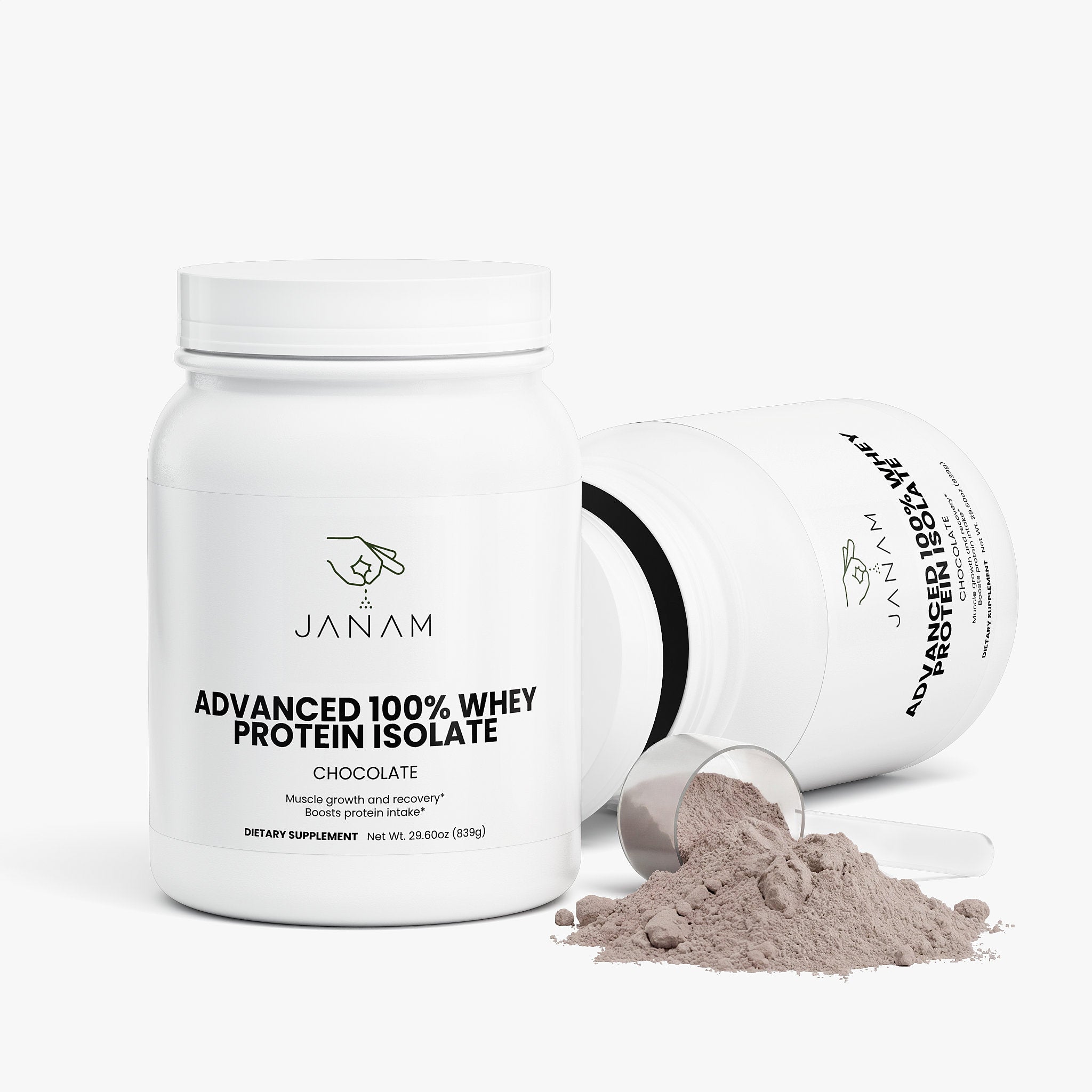 Janam Advanced 100% Whey Protein Isolate (Chocolate)