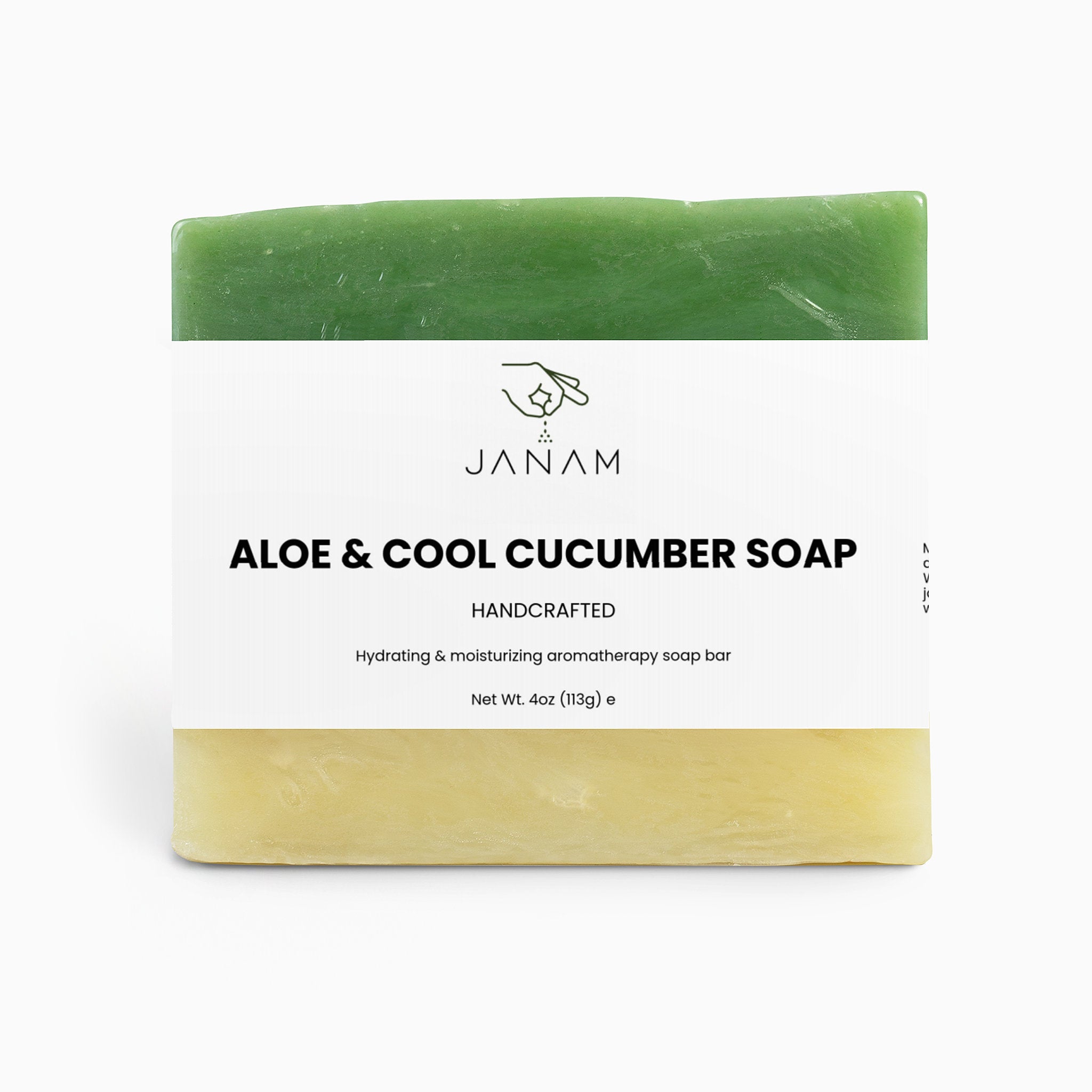 Janam Aloe & Cool Cucumber Soap