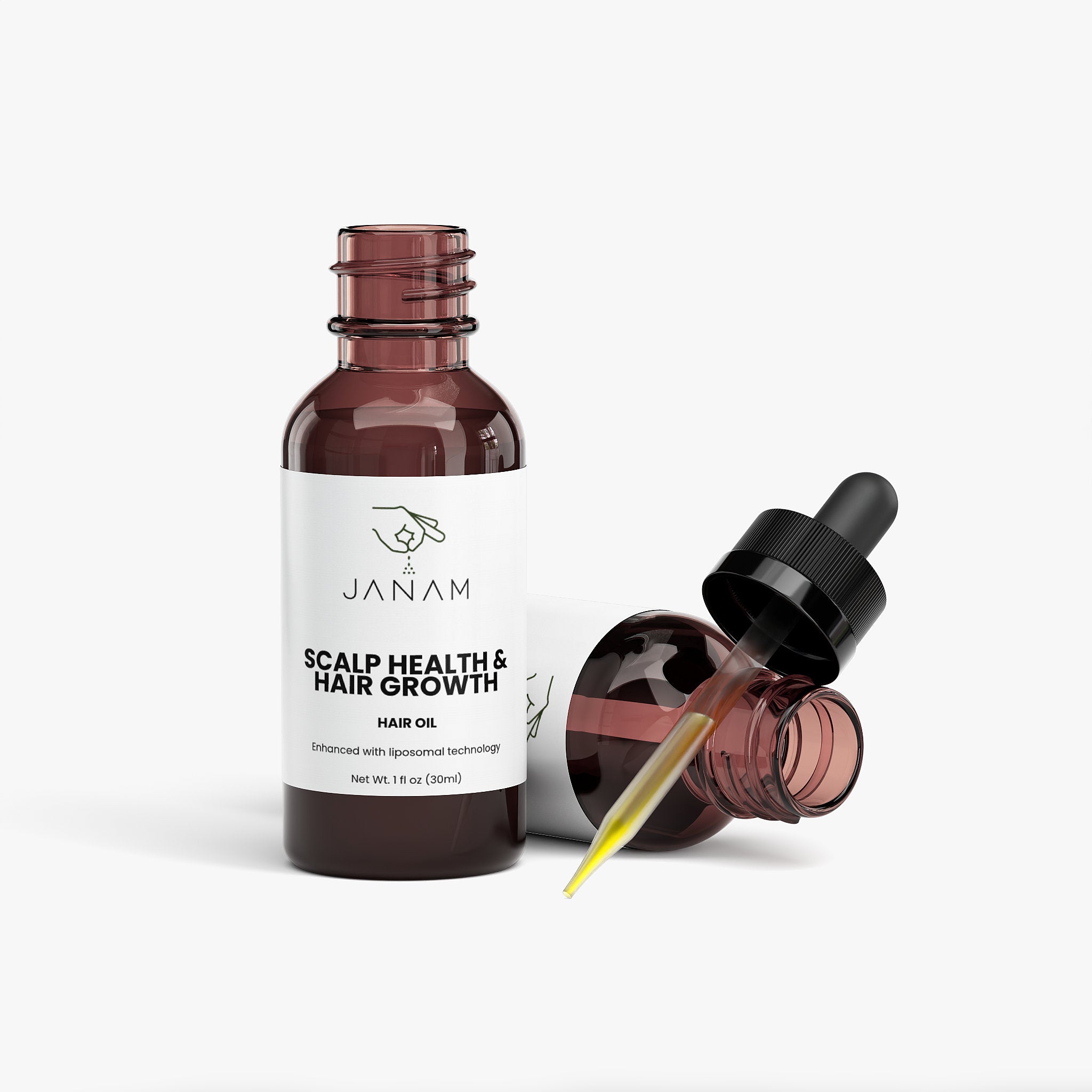 Janam Hair Oil for Scalp Health and Hair Growth