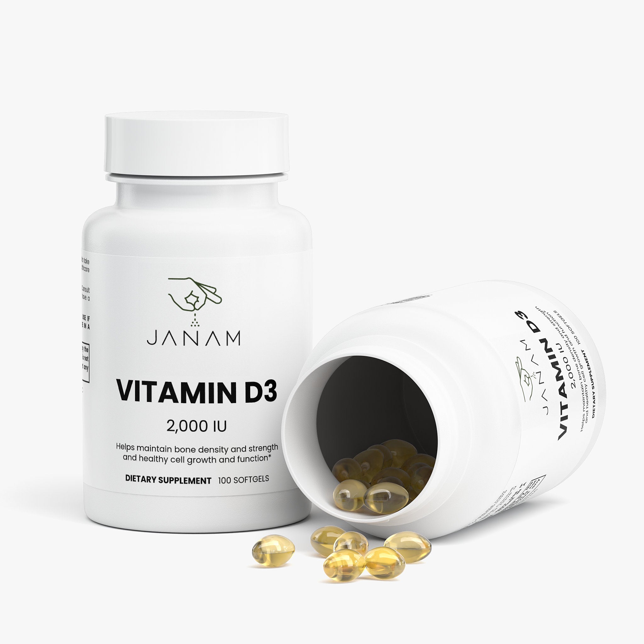 Janam Vitamin D3 2,000 IU