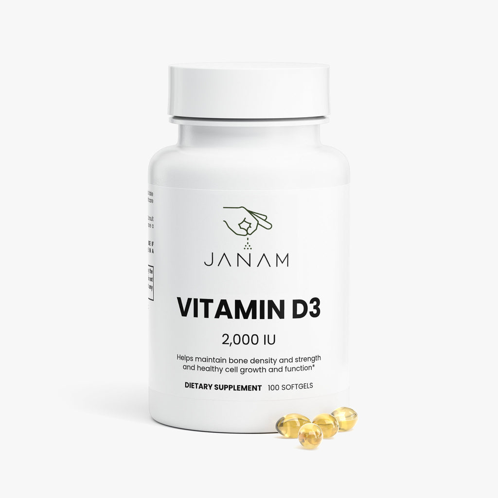 Janam Vitamin D3 2,000 IU