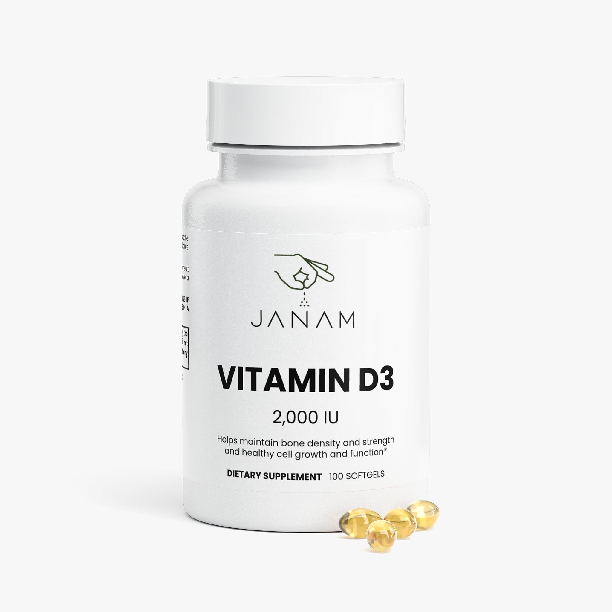 Janam Vitamin D3 2,000 IU
