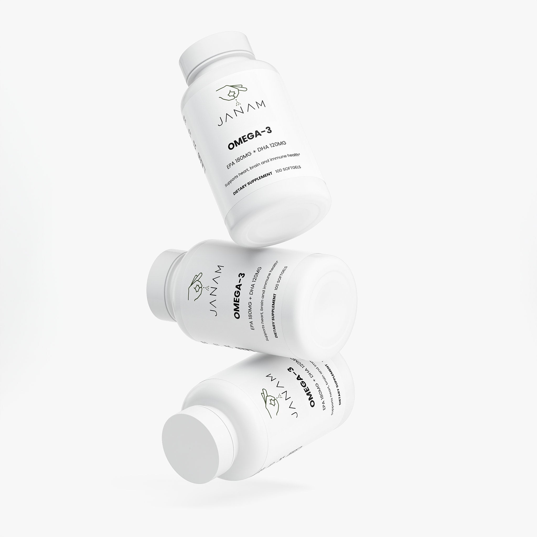 Janam Omega-3 EPA 180mg + DHA 120mg