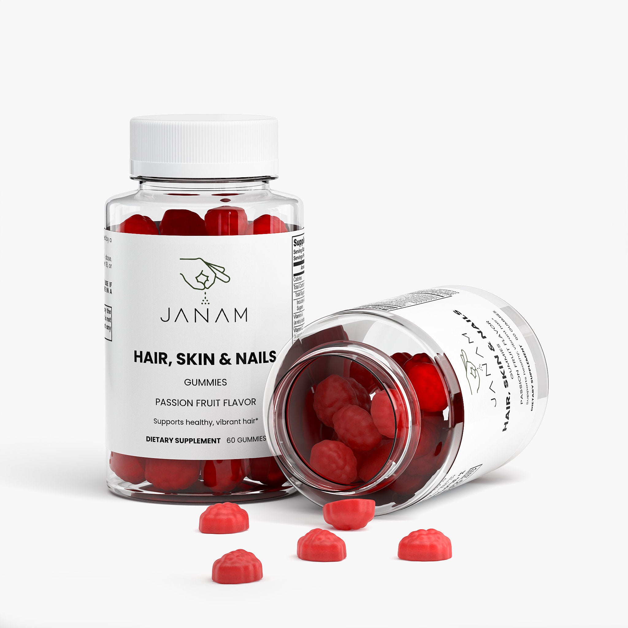 Janam Hair, Skin & Nails Gummies