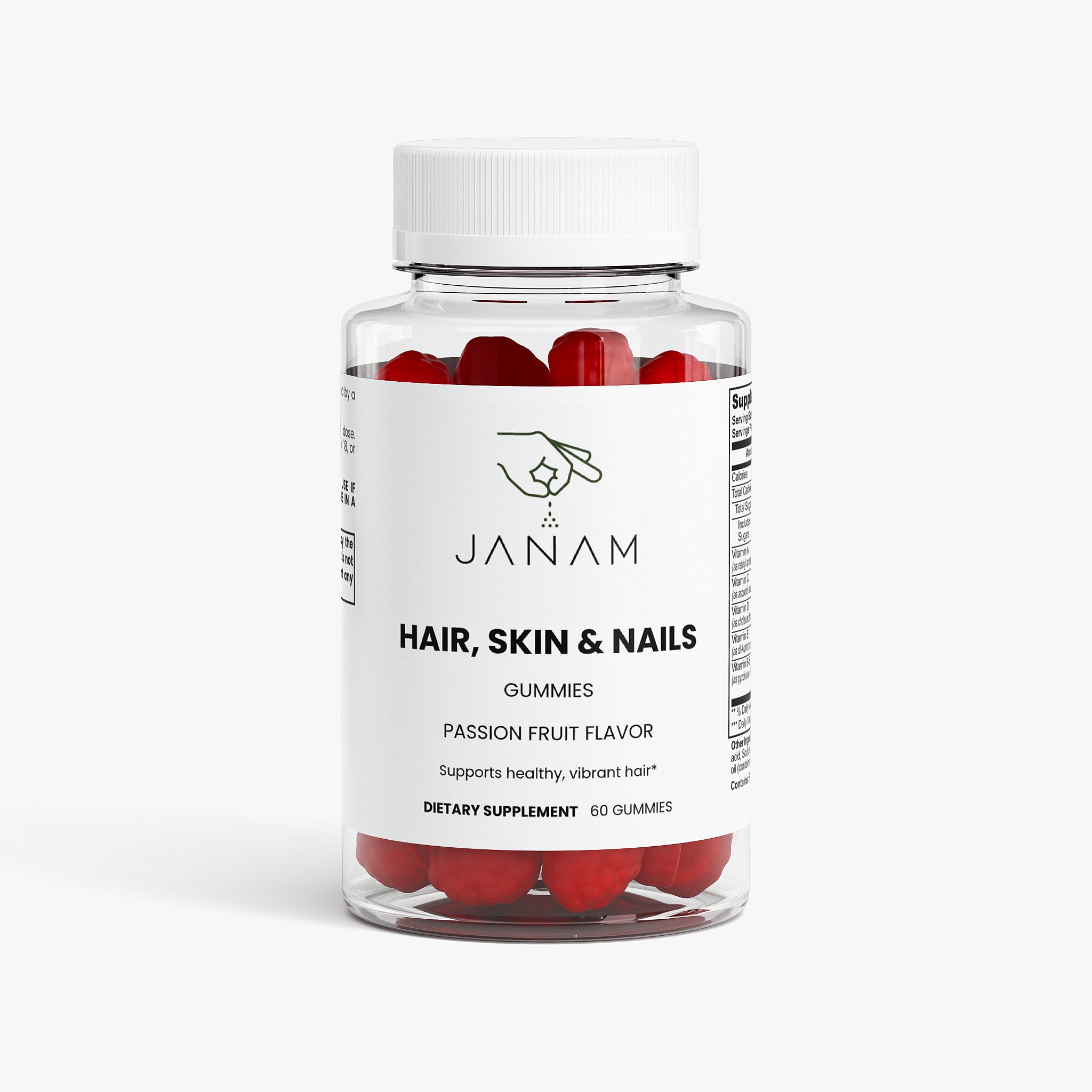 Janam Hair, Skin & Nails Gummies