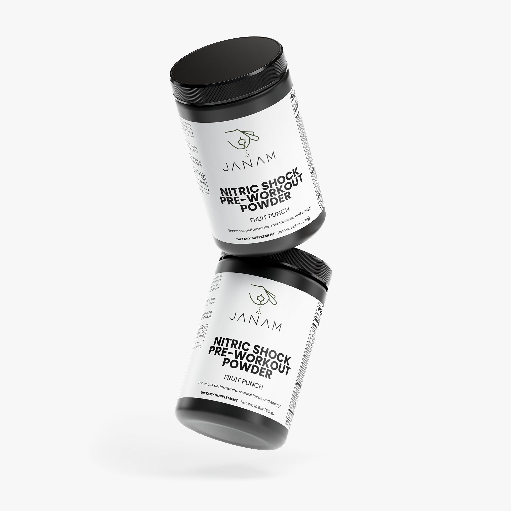Janam Nitric Shock Pre-Workout Powder (Fruit Punch)
