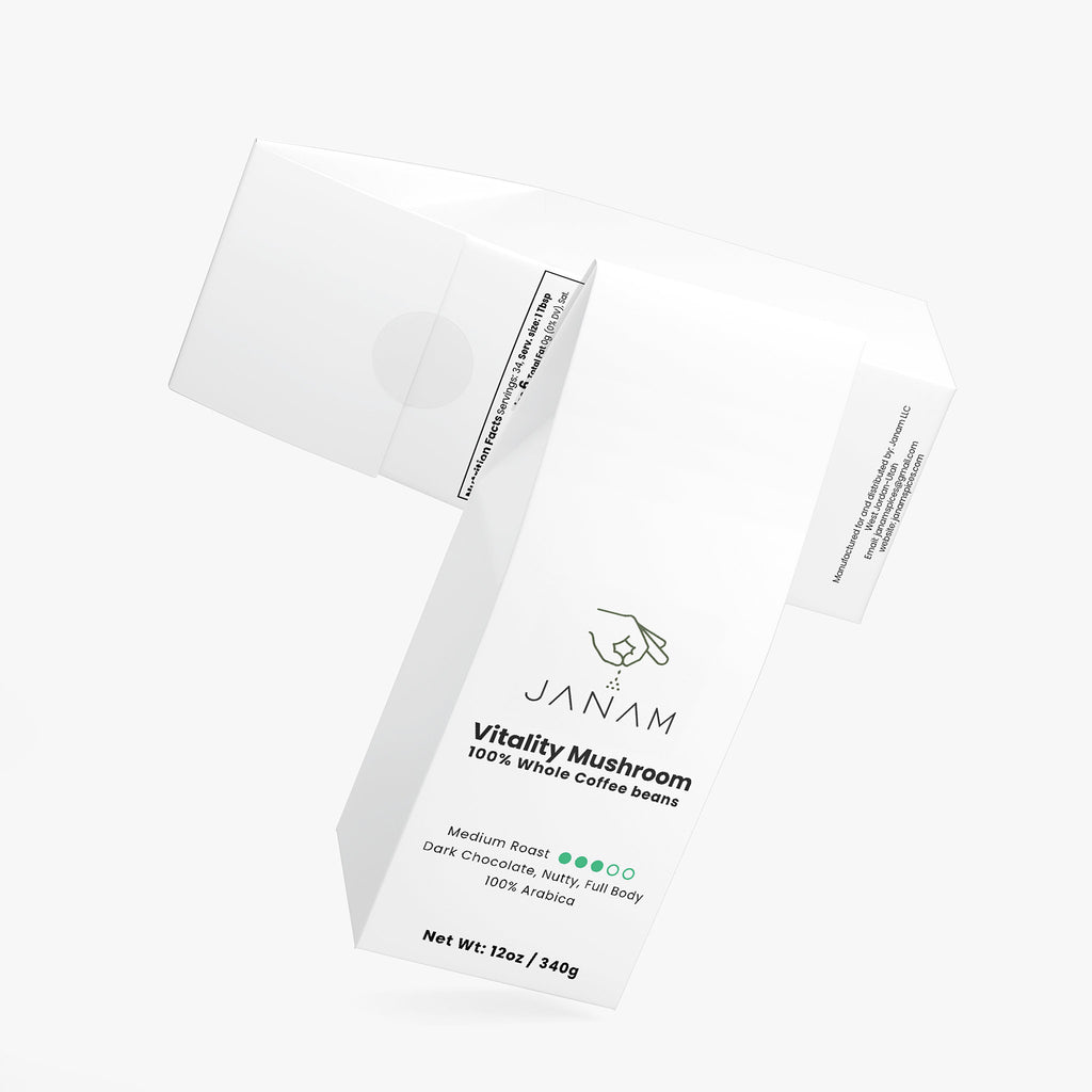 Janam Vitality Mushroom Coffee (Medium Roast)