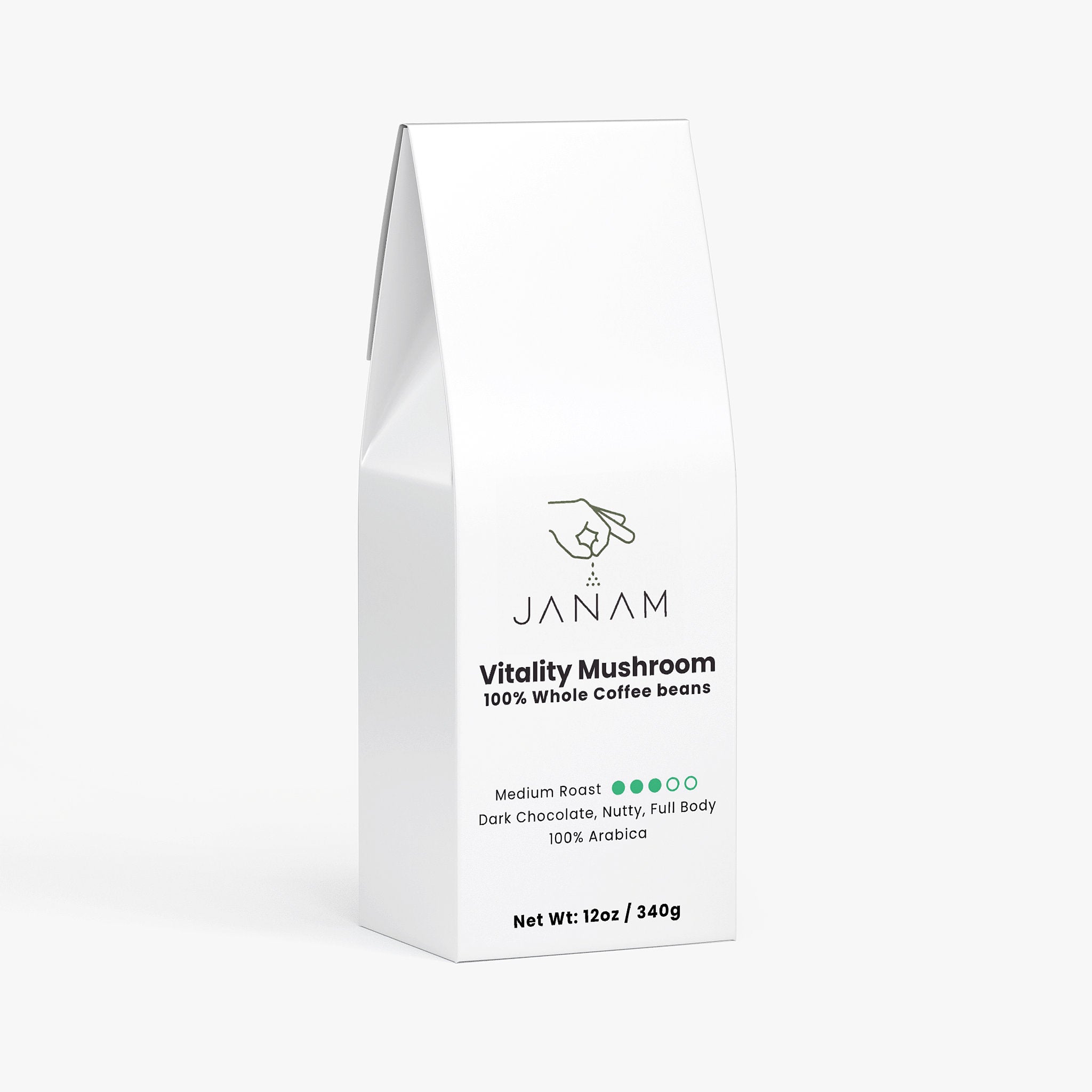 Janam Vitality Mushroom Coffee (Medium Roast)