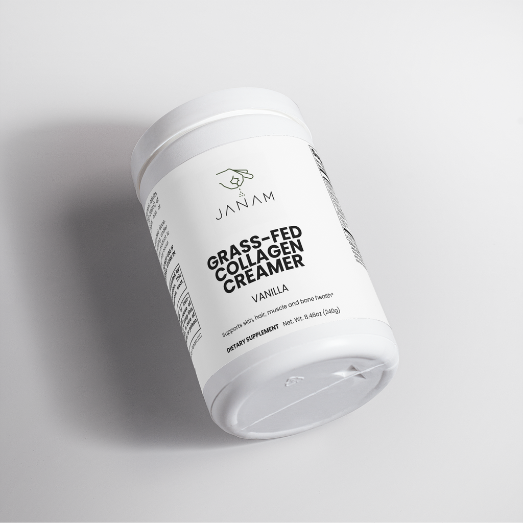 Janam Grass-Fed Collagen Creamer (Vanilla)