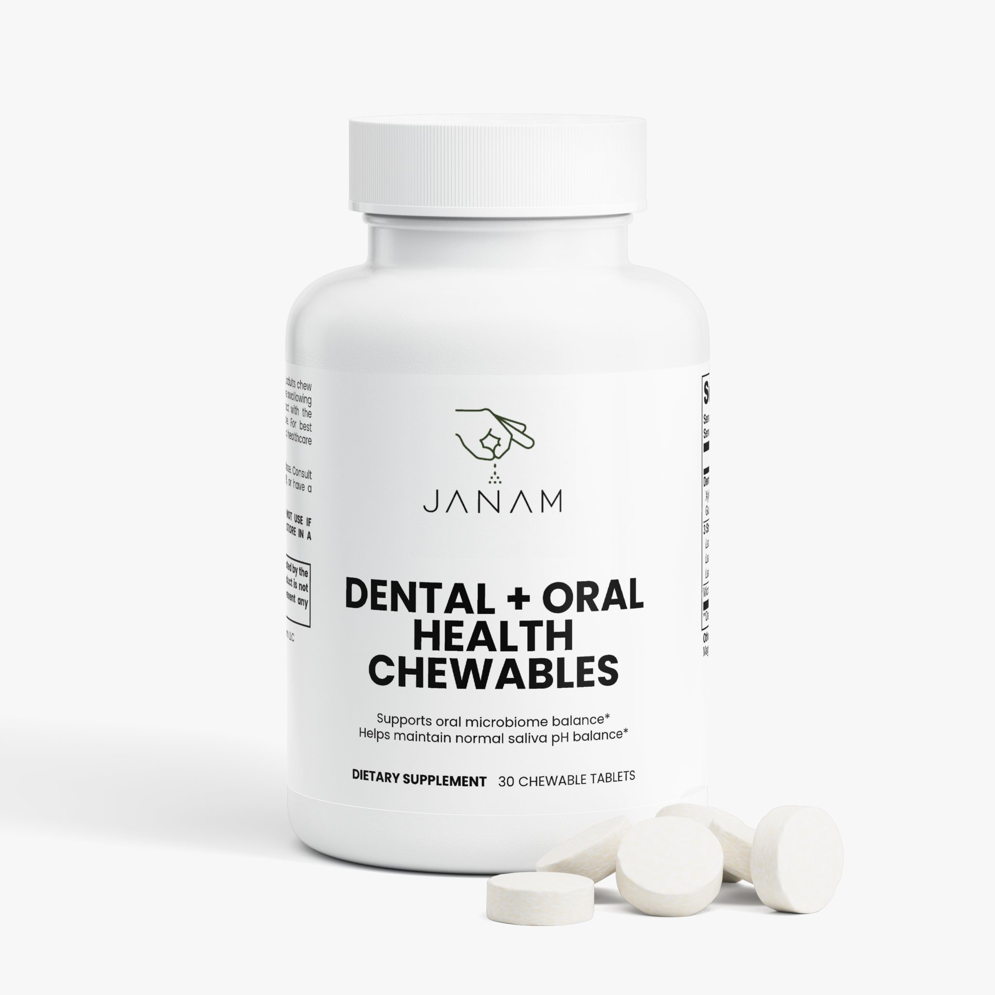 Janam Dental + Oral Health Chewable's