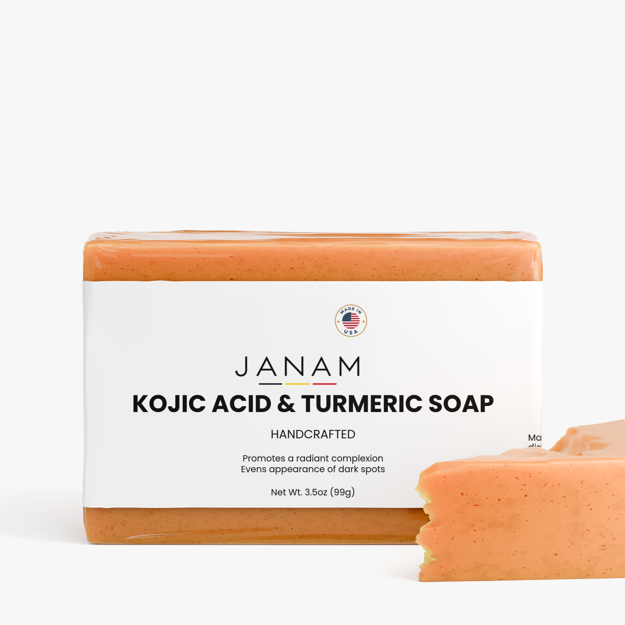 Janam Kojic Acid & Turmeric Soap