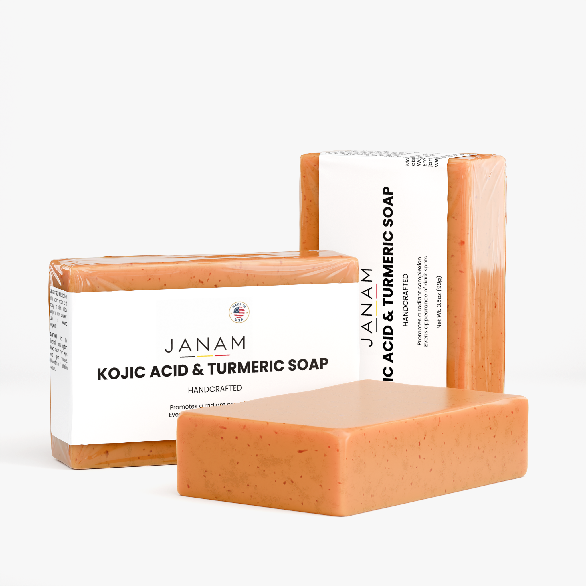 Janam Kojic Acid & Turmeric Soap