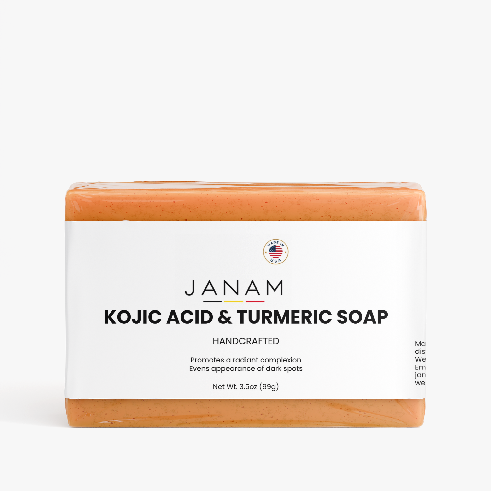 Janam Kojic Acid & Turmeric Soap