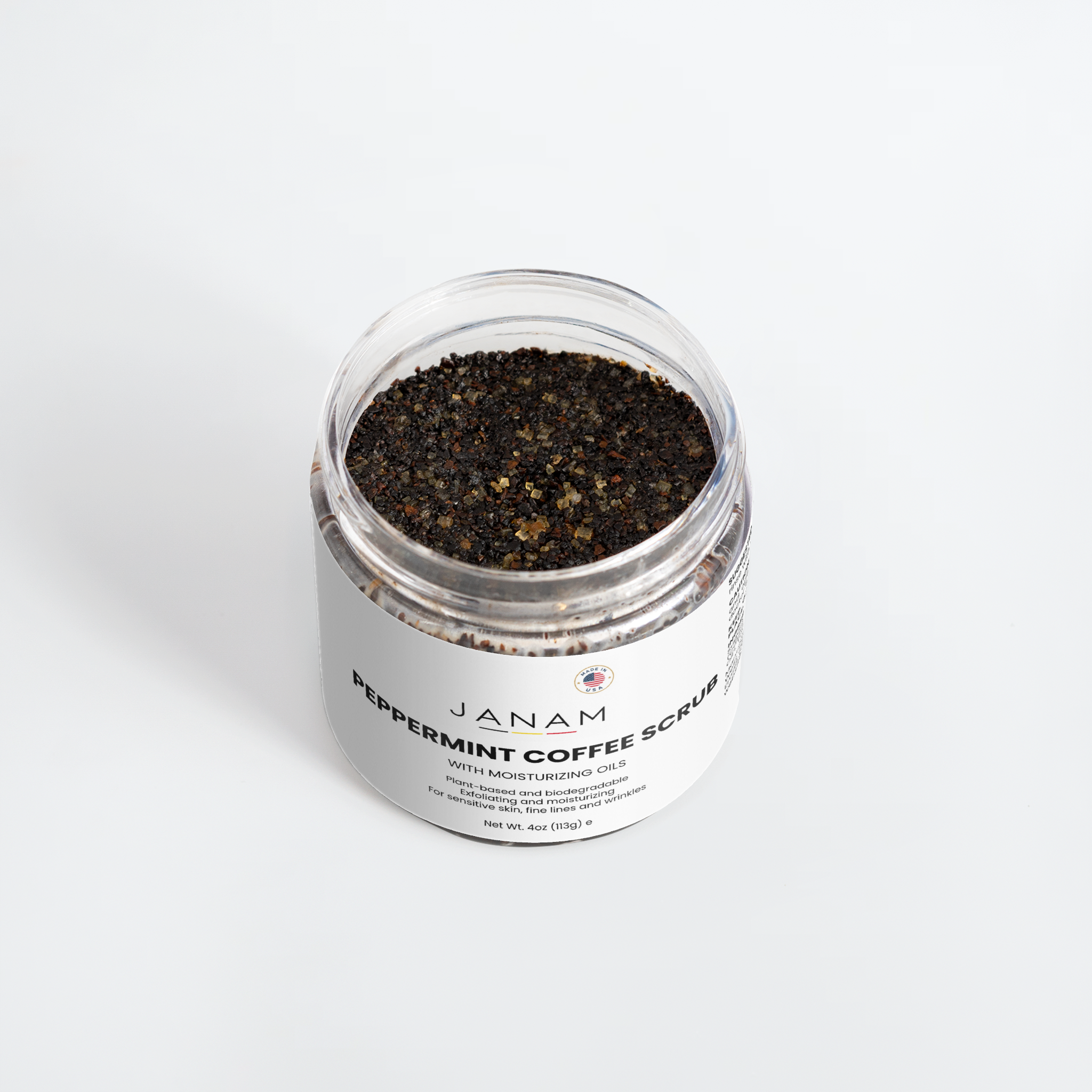 Janam Peppermint Coffee Scrub