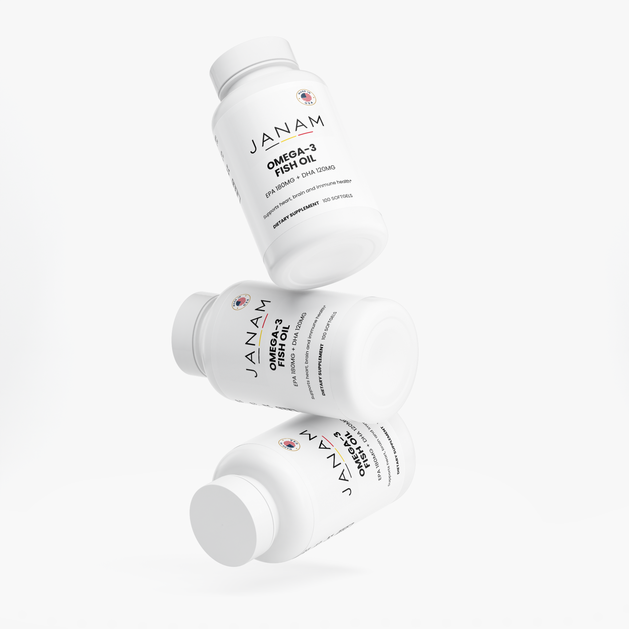 Janam Omega-3 EPA 180mg + DHA 120mg