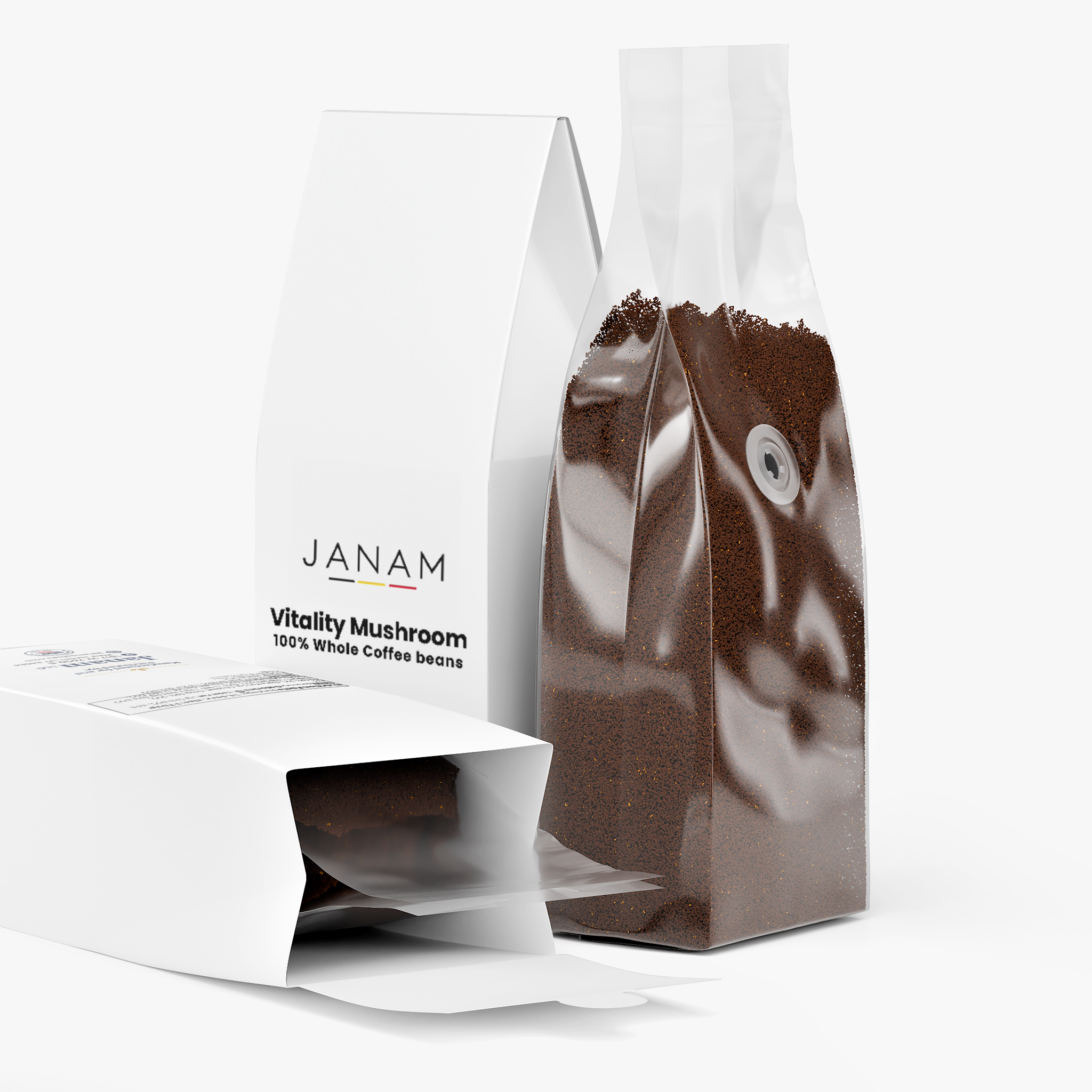 Janam Vitality Mushroom Coffee (Medium Roast)