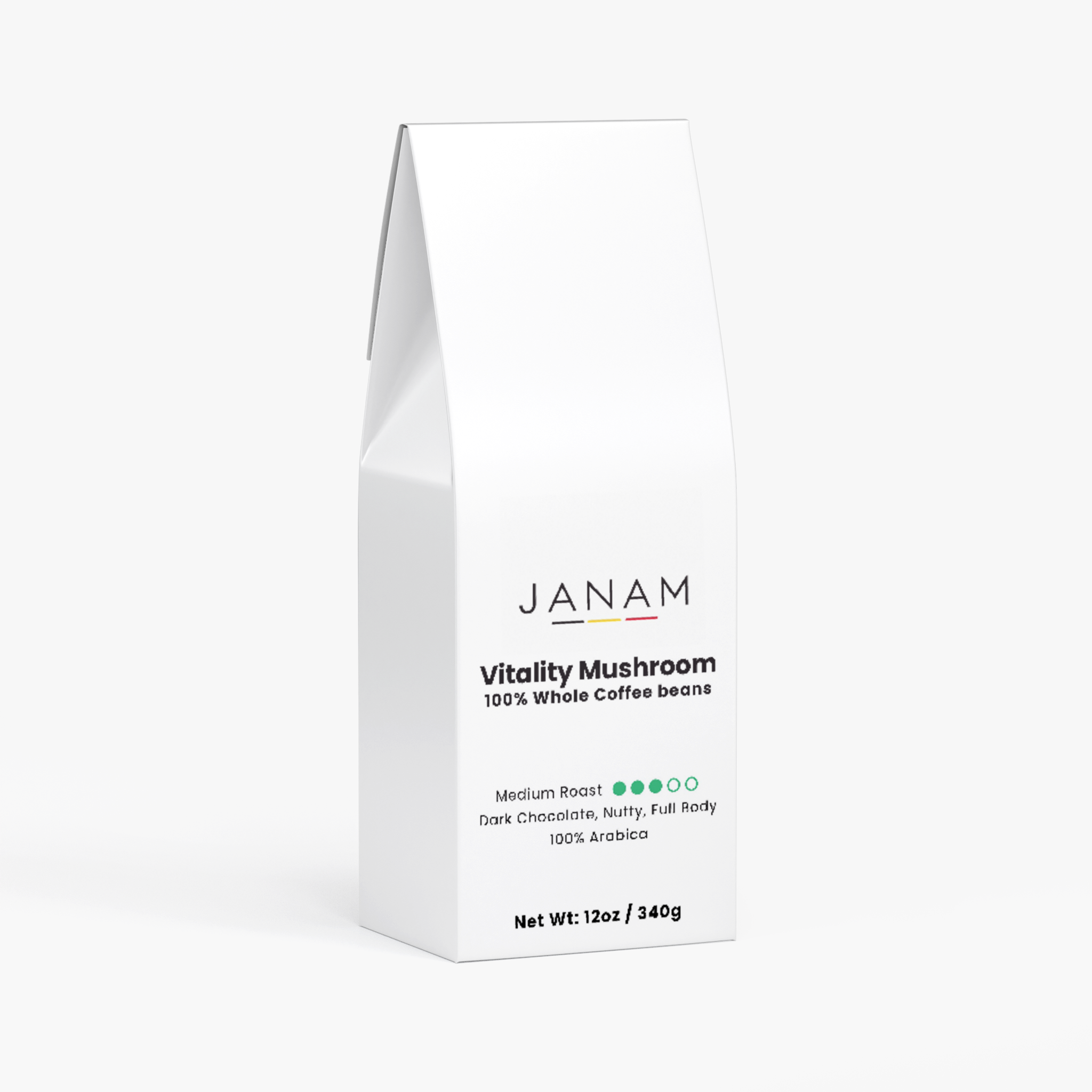 Janam Vitality Mushroom Coffee (Medium Roast)
