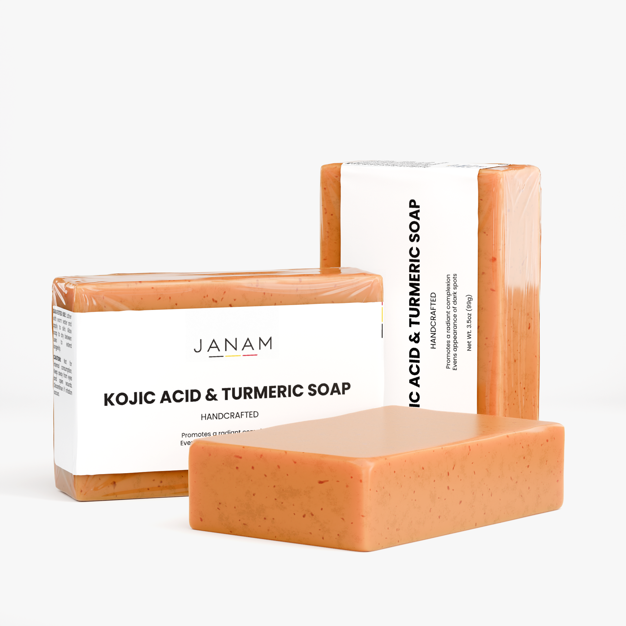 Janam Kojic Acid & Turmeric Soap