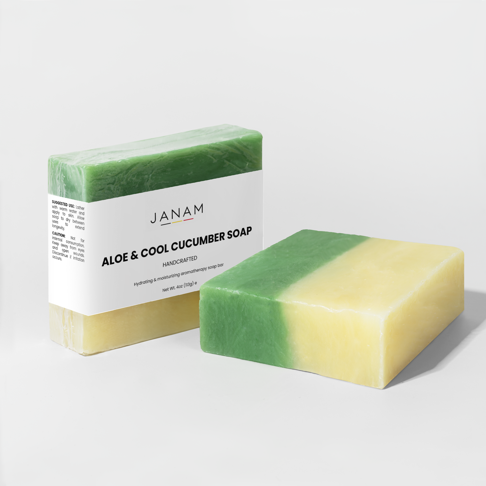 Janam Aloe & Cool Cucumber Soap