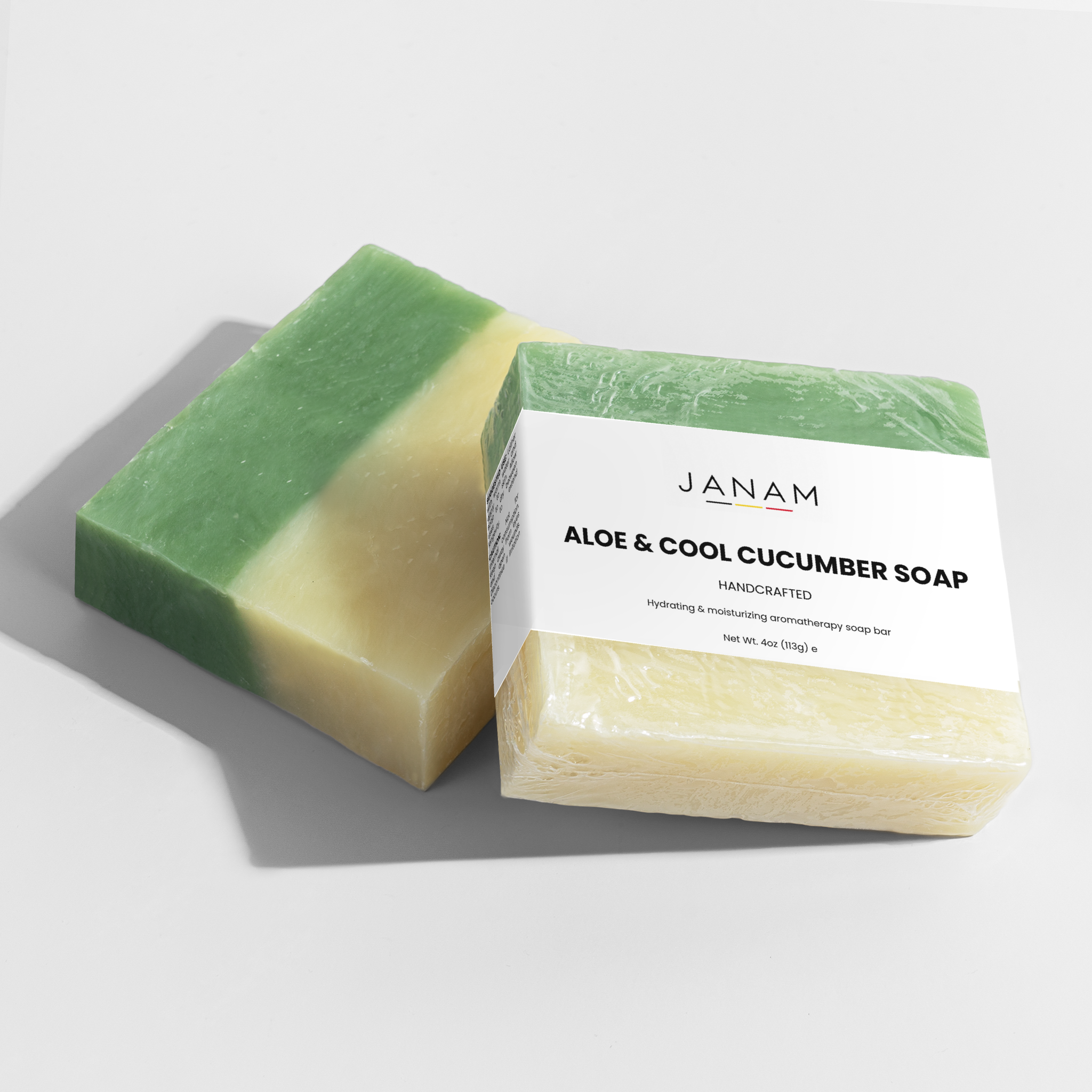 Janam Aloe & Cool Cucumber Soap