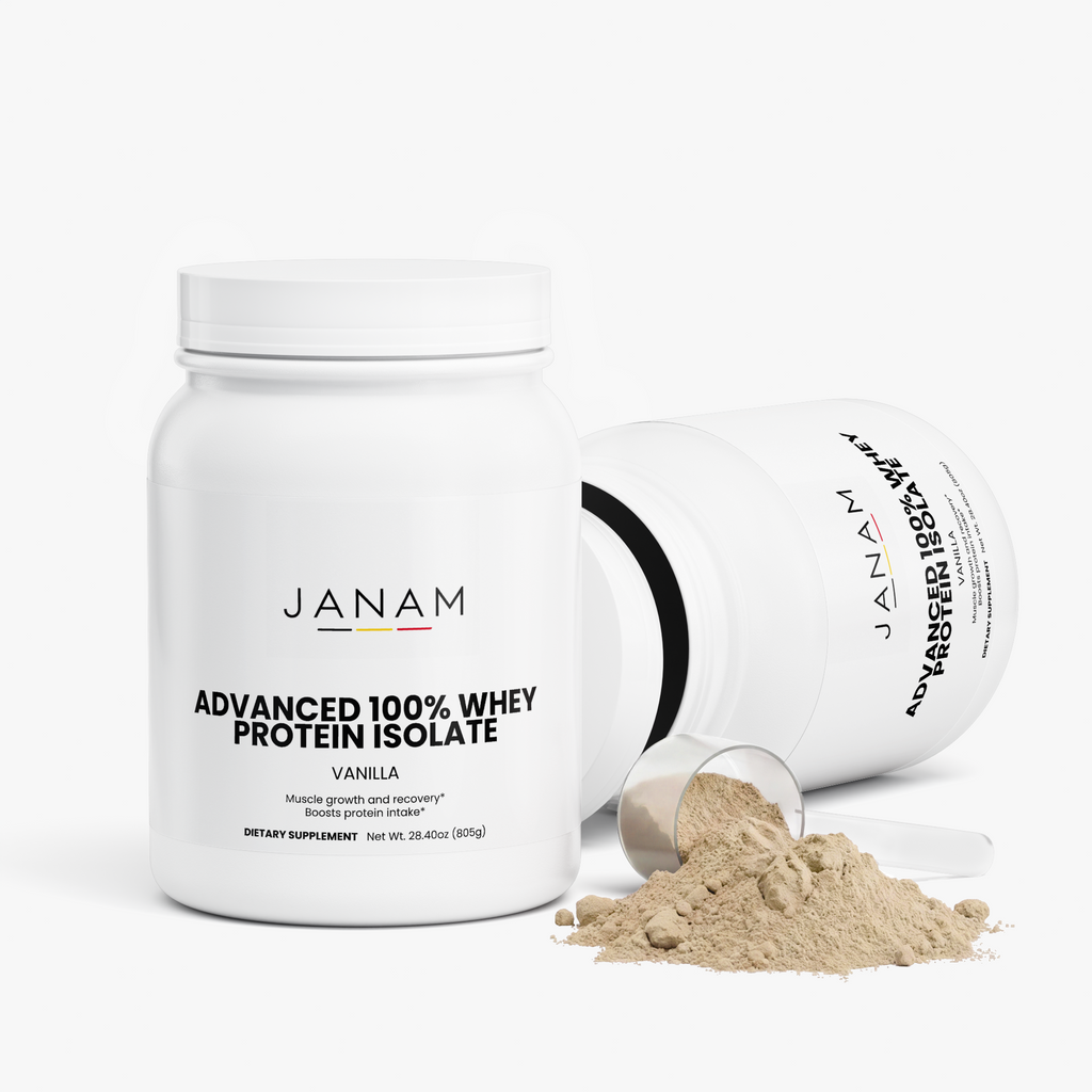Janam Advanced 100% Whey Protein Isolate (Vanilla)