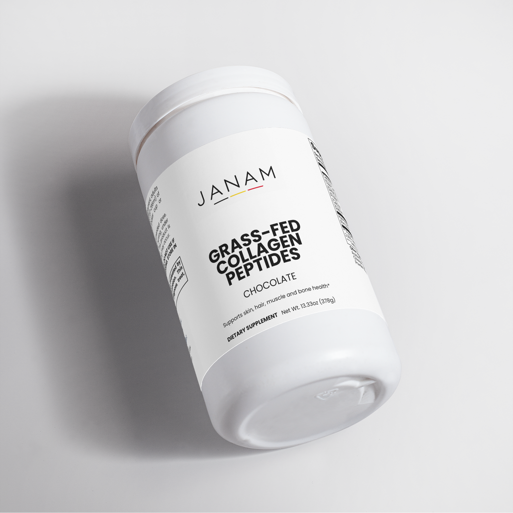 Janam Grass-Fed Collagen Peptides Powder (Chocolate)