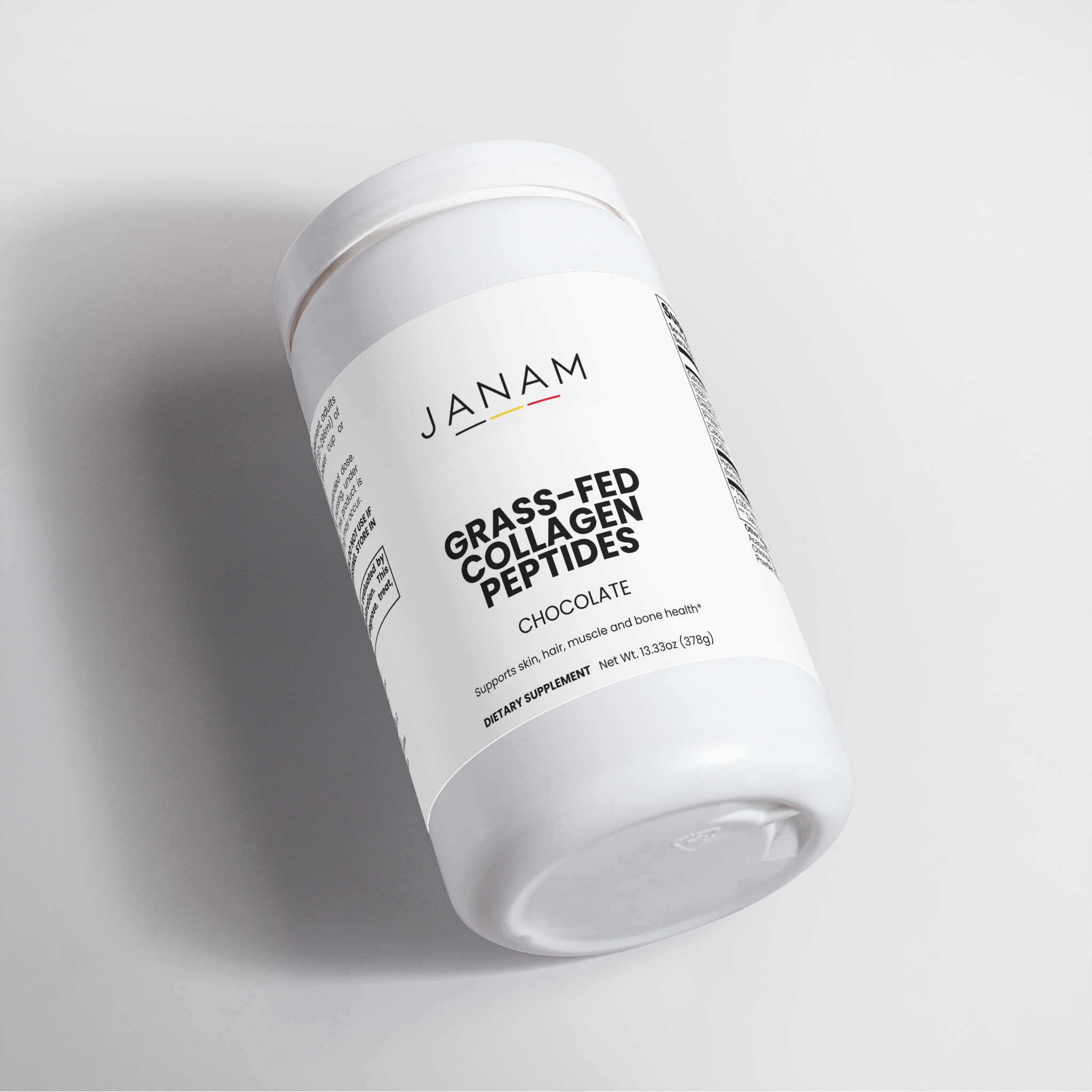 Janam Grass-Fed Collagen Peptides Powder (Chocolate)