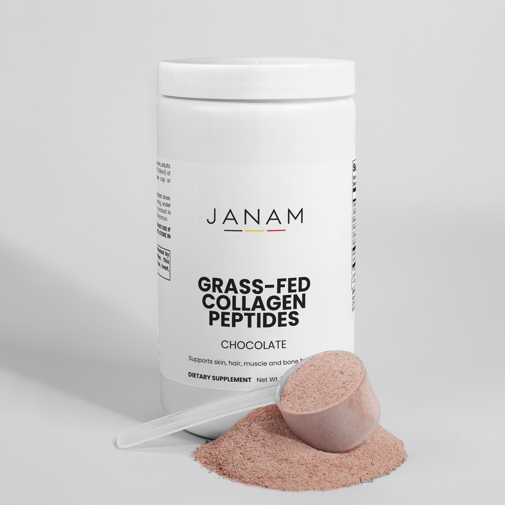 Janam Grass-Fed Collagen Peptides Powder (Chocolate)