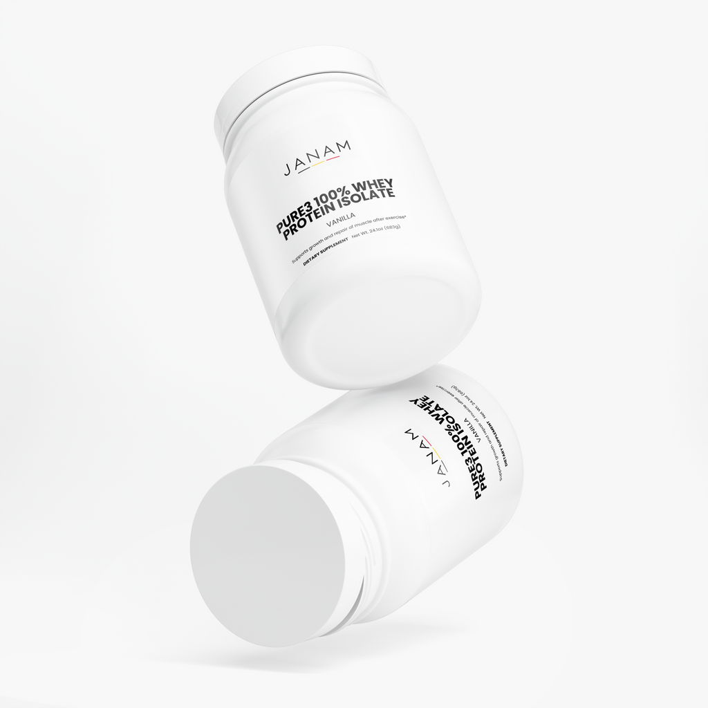 Janam Pure3 100% Whey Protein Isolate (Vanilla)