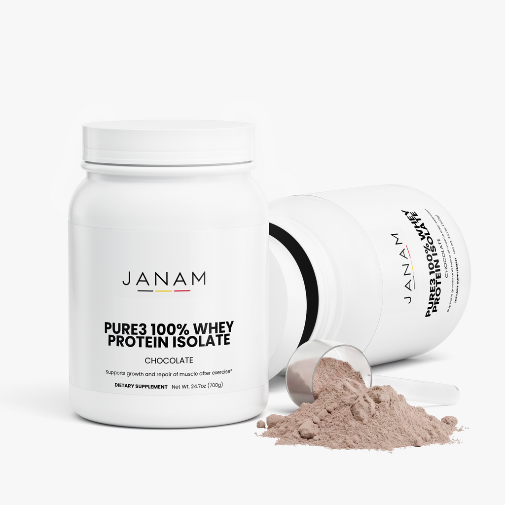 Janam Pure3 100% Whey Protein Isolate (Chocolate)