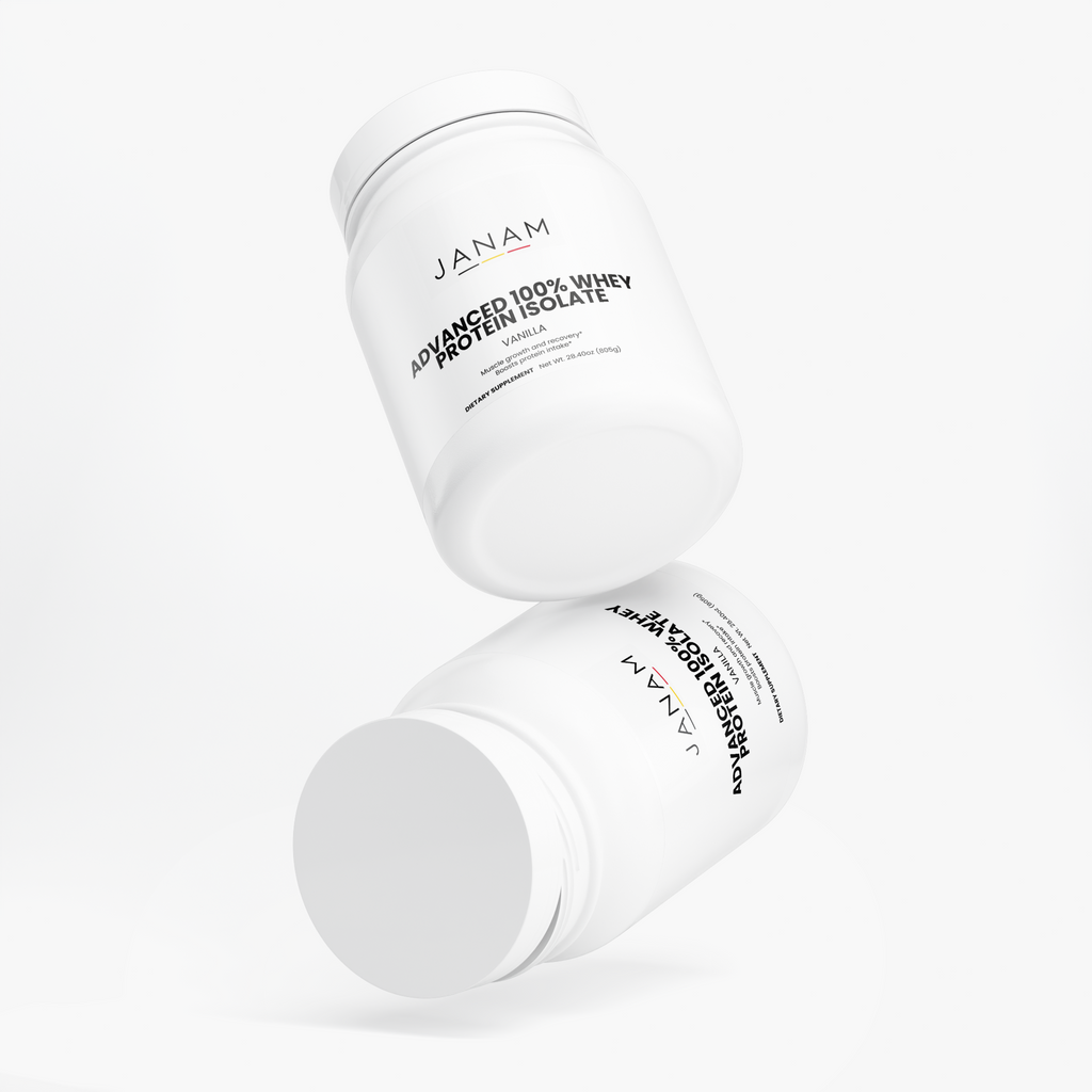 Janam Advanced 100% Whey Protein Isolate (Vanilla)