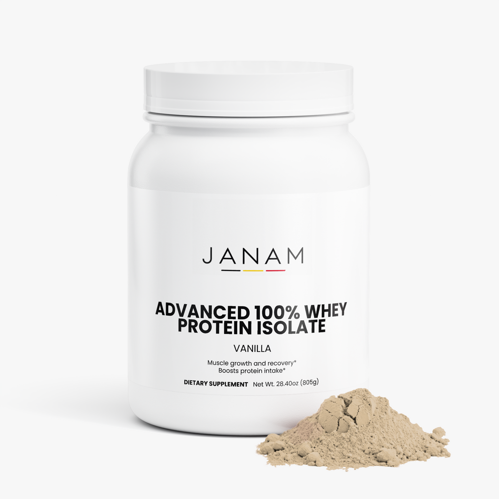 Janam Advanced 100% Whey Protein Isolate (Vanilla)