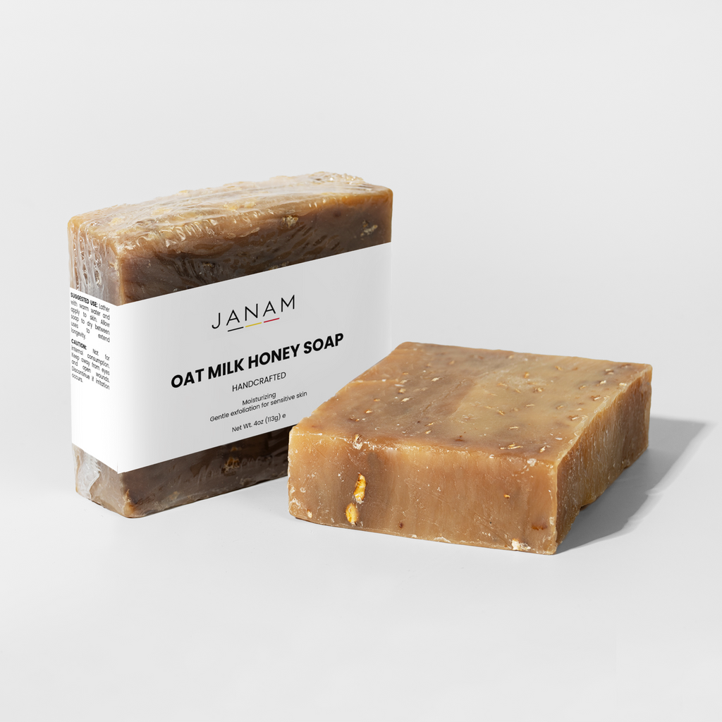 Janam Oat Milk Honey Soap