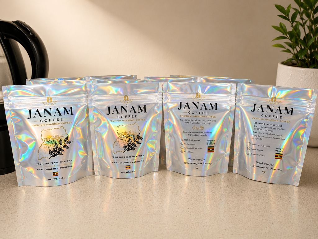 Janam premium ugandan coffee sample pack -20gms