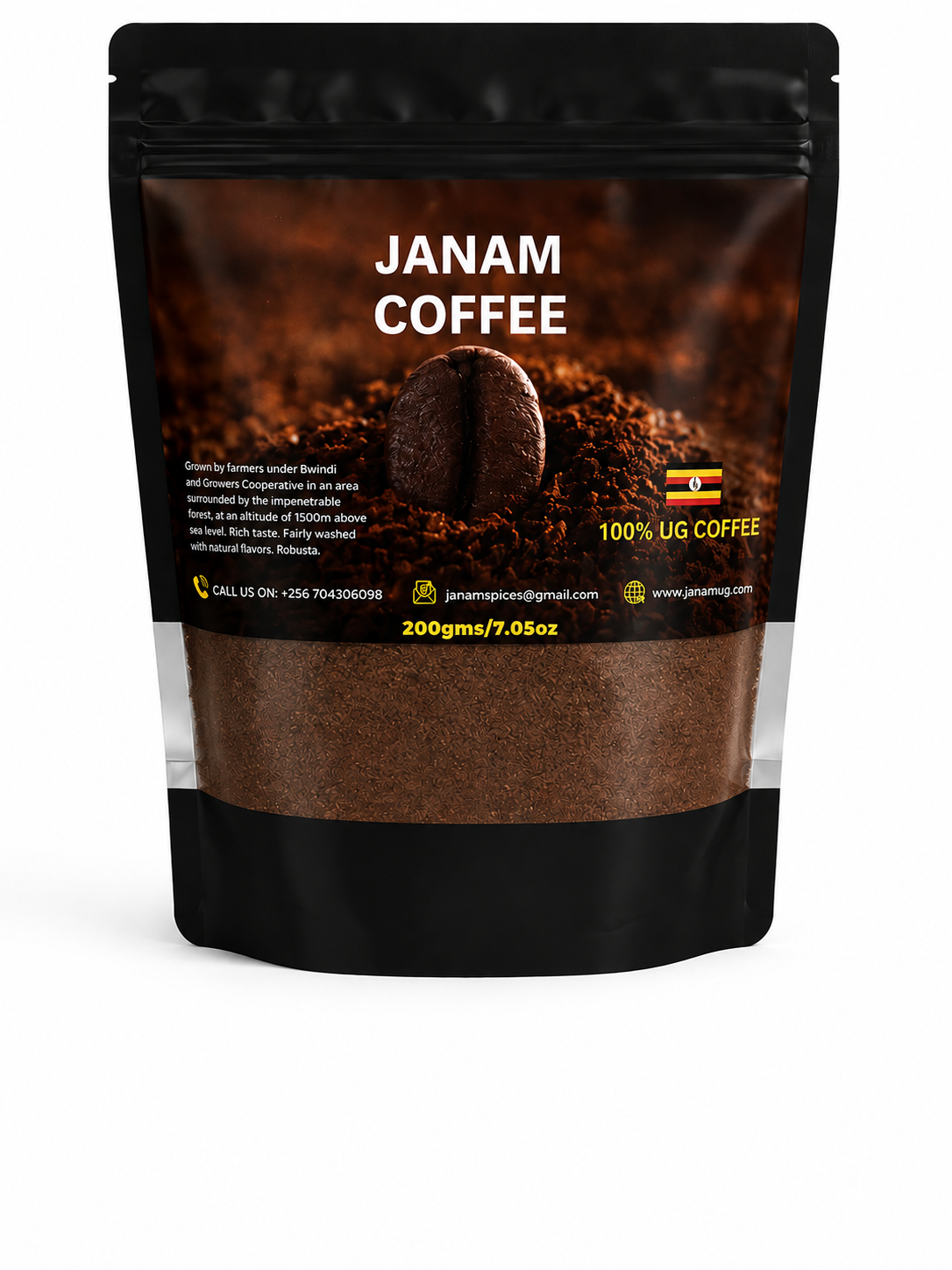 Janam Ugandan coffee| Premium medium roast